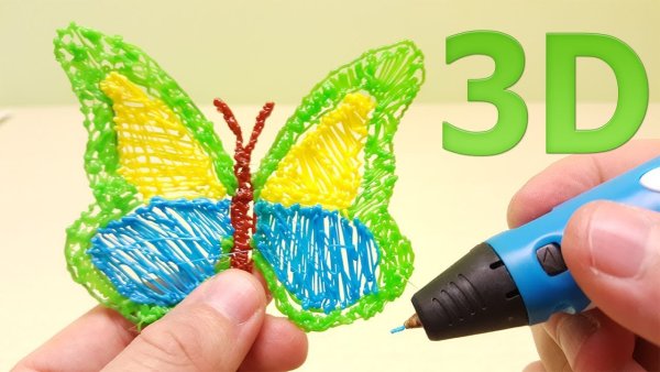 Фигурки из 3д ручки