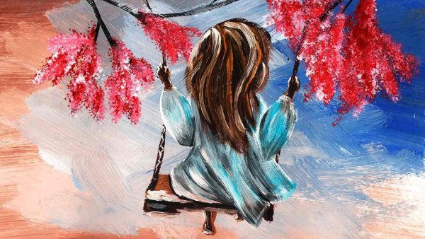 Портрет акварелью легкий