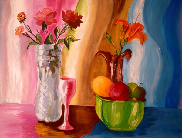 Цветной натюрморт