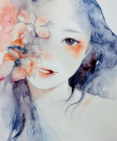 Скетчи гуашью