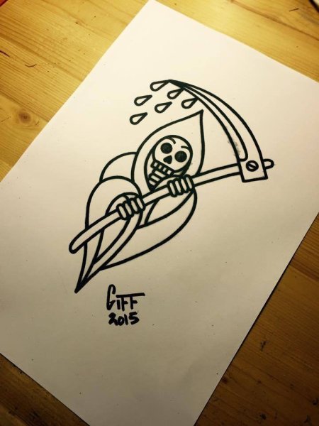 Рисунки ручкой в тетради