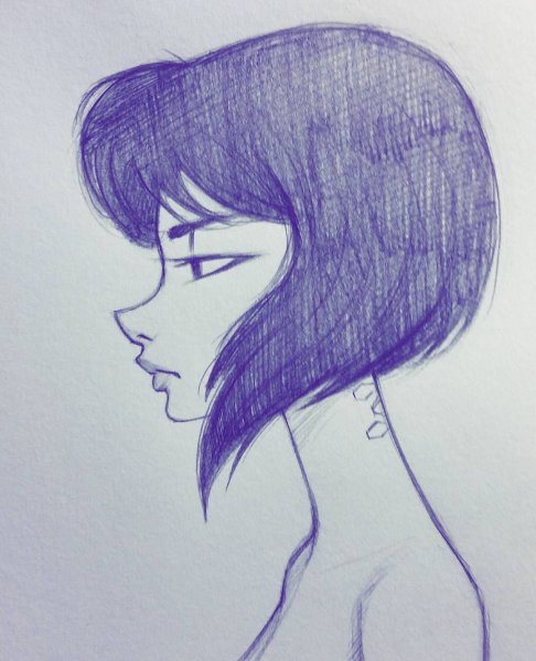 Рисунки ручкой для срисовки