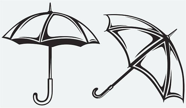 Зонт стилизация