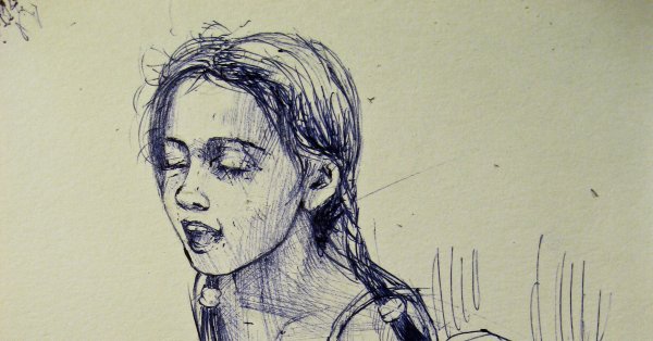 Эскизы карандашом