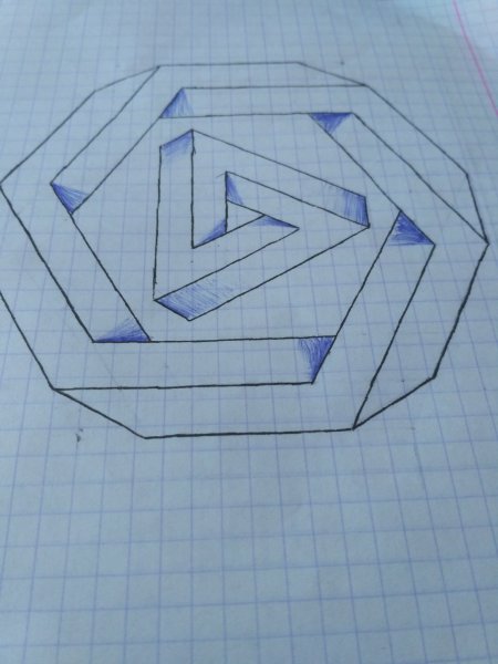 Объемные рисунки