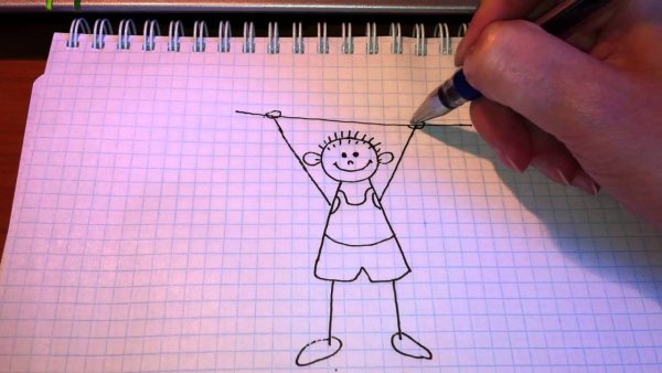 Рисование для новичков ручкой