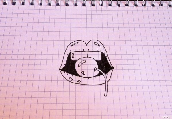 Рисунки ручкой