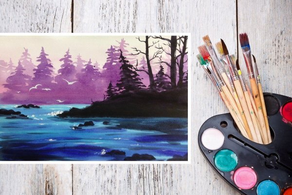 Рисунки гуашью для начинающих