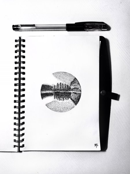 Маленькие рисунки для скетчбука