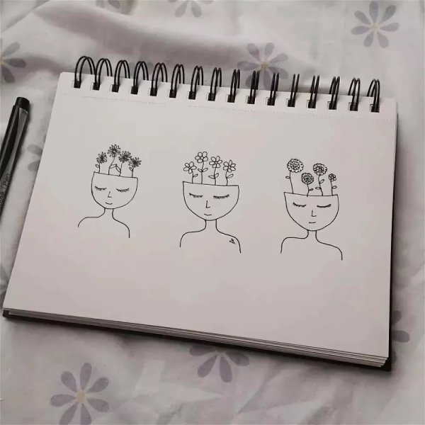 Лёгкие мини рисунки для скетчбука