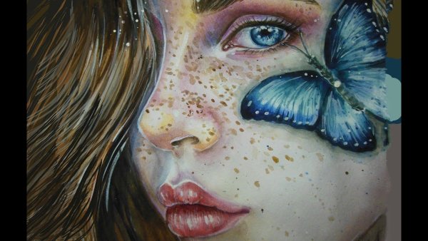 Красивые рисунки красками