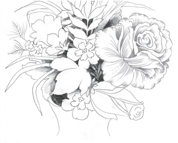 Чайный сервиз раскраска