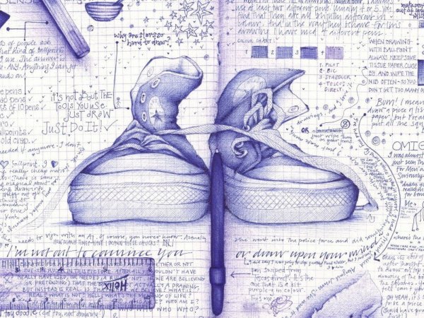 Лист бумаги рисунок