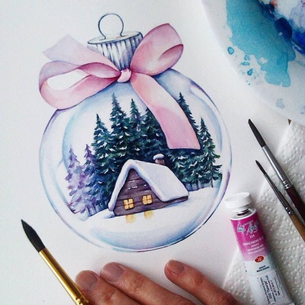 Рисунки фломастерами