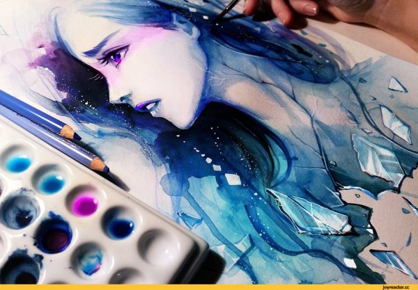 Анна Армона акварель