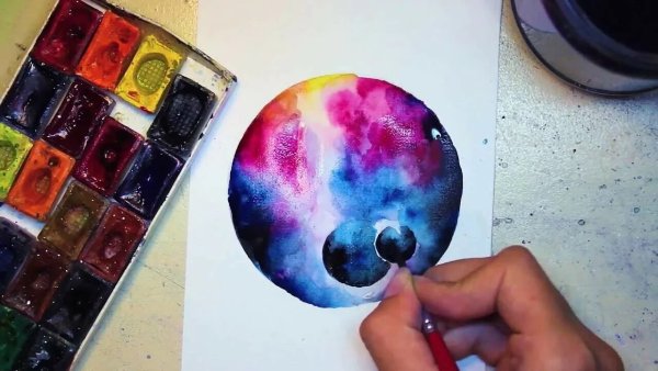 Рисунки акварелью лёгкие и красивые