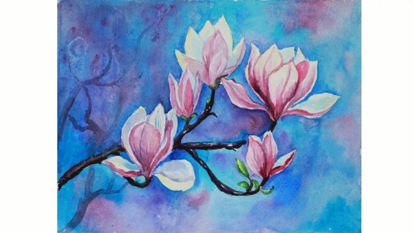 Рисунки карандашом лёгкие красками