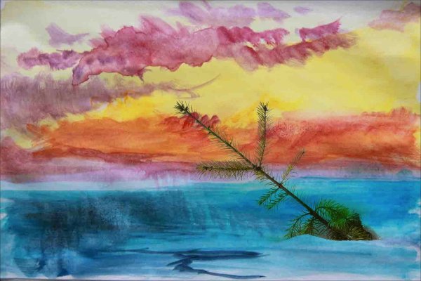 Рисунки акварелью для начинающих