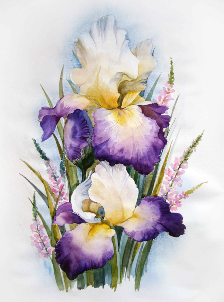 Yvonne Harry акварель