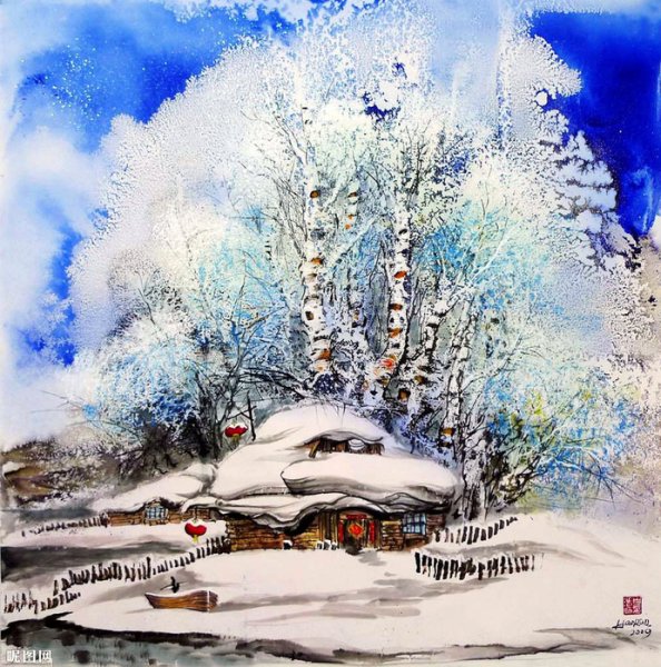 Художник бай Хаоран