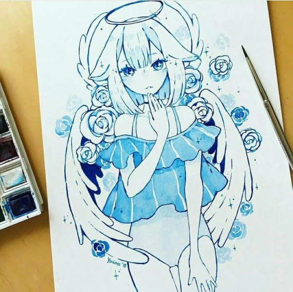 Идеи для рисунков аниме