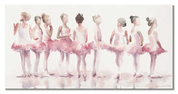 Балерина акварель