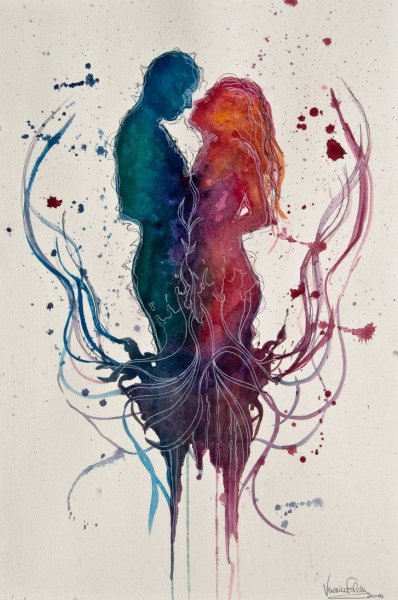 Романтичные иллюстрации