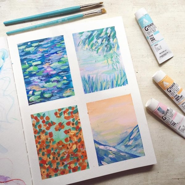 Маленькие рисунки для скетча