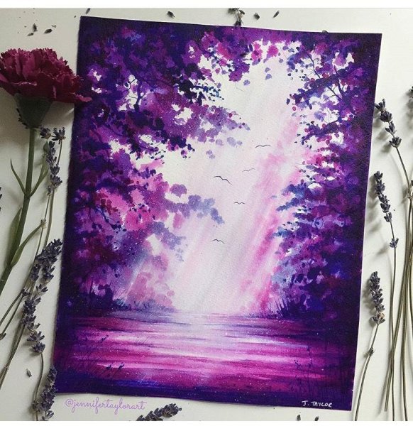 Лена Дегтяренко акварель