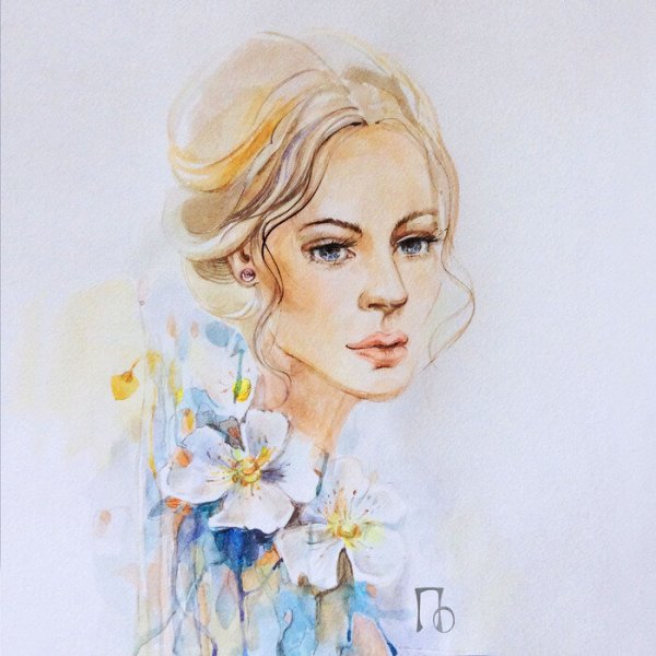 Томас Райт акварель портрет