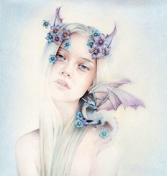 Портреты Laovaan акварель