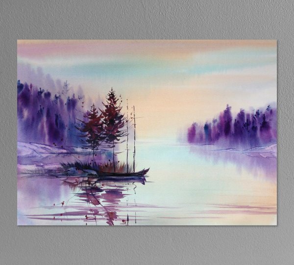 Радужная картина