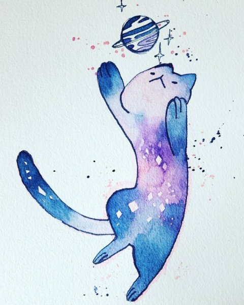 Juri Ueda Акварельная живопись