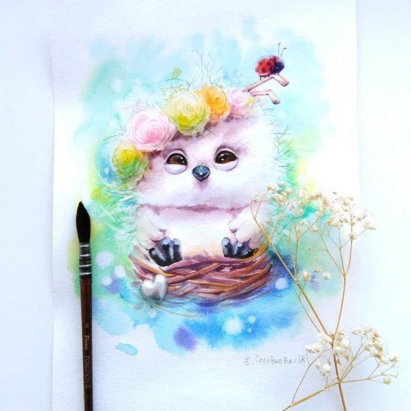 Милые дракончики для срисовки