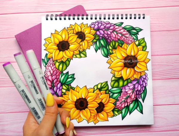 Открытки нарисованные своими руками