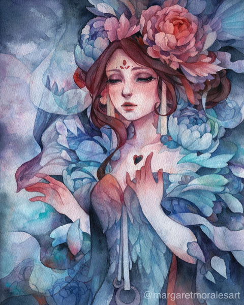 Маргарет Моралес рисунки