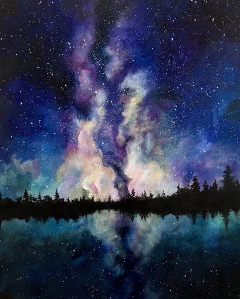 Вселенная акварель