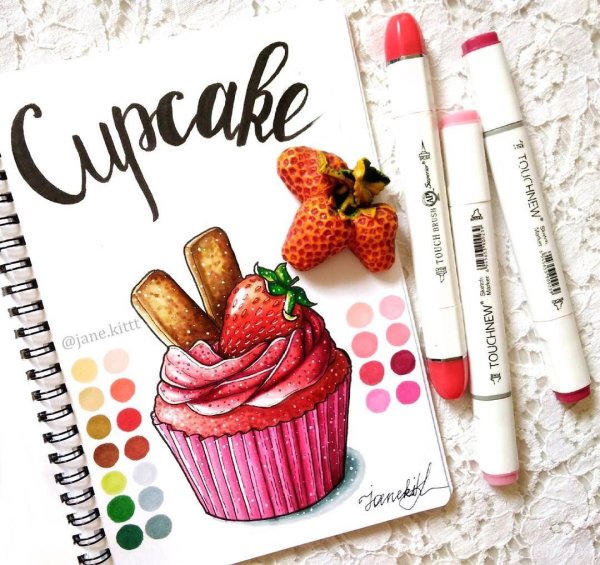 Рисунок роллов для срисовки