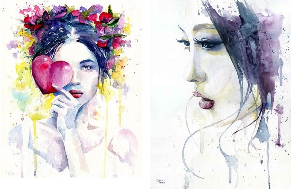 Модные и стильные портреты