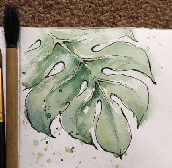 Скетчбук для рисования акварелью