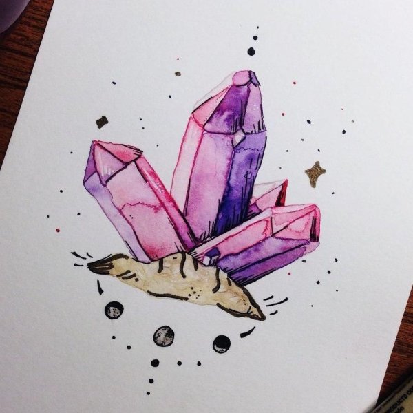 Красивые рисунки для скетчбука