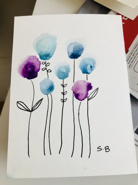 Рисование цветов с нуля