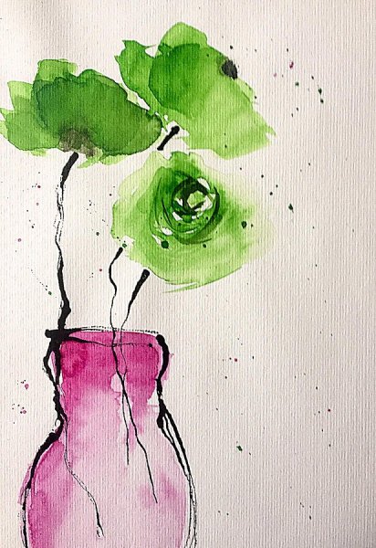 Рисунки акварелью для начинающих