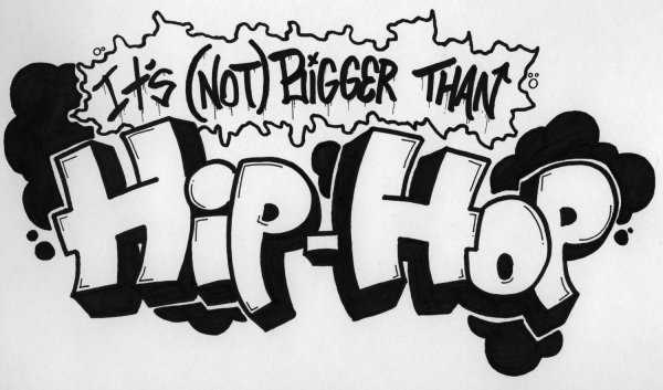 Граффити карандашом баллончик