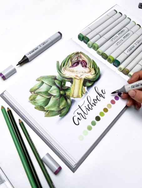 Маркеры Copic 168 цветов