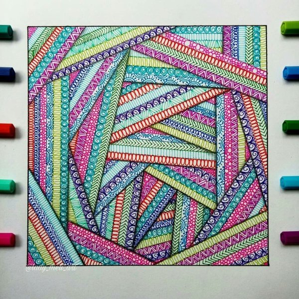 Рисунки для срисовки фломастерами