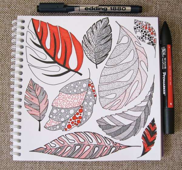 Рисунки маркерами для начинающих