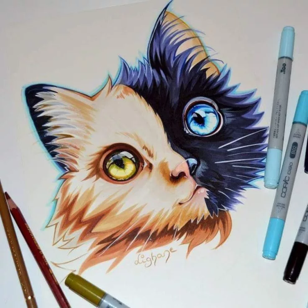 Простые и милые рисунки для скетчбука