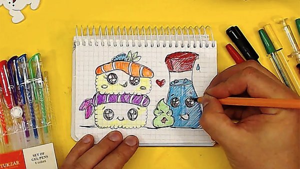 Рисунки для блокнота