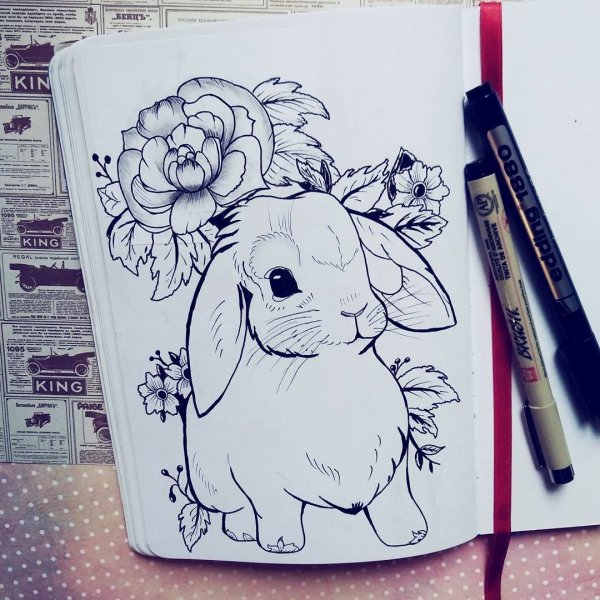 Рисунки для блокнота